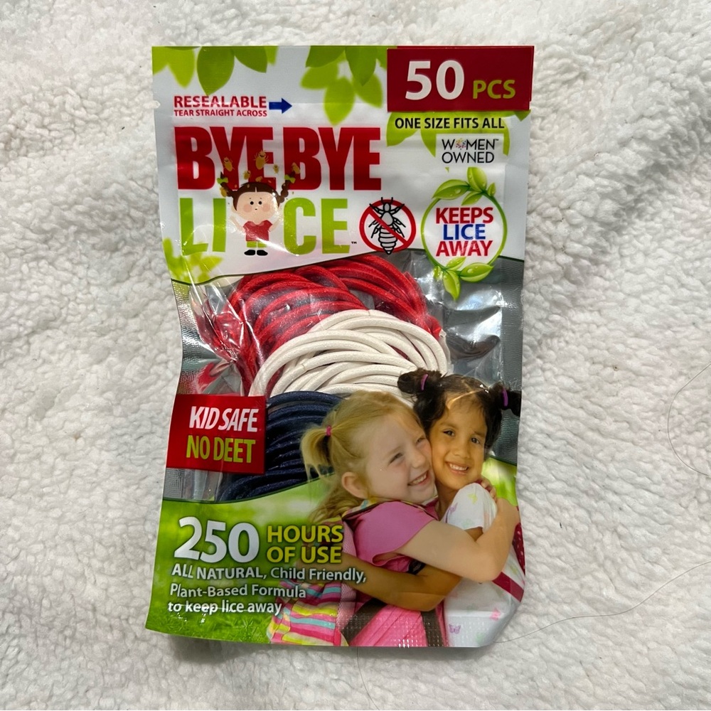 Bye Bye Lice 50 PCS Kit colorful